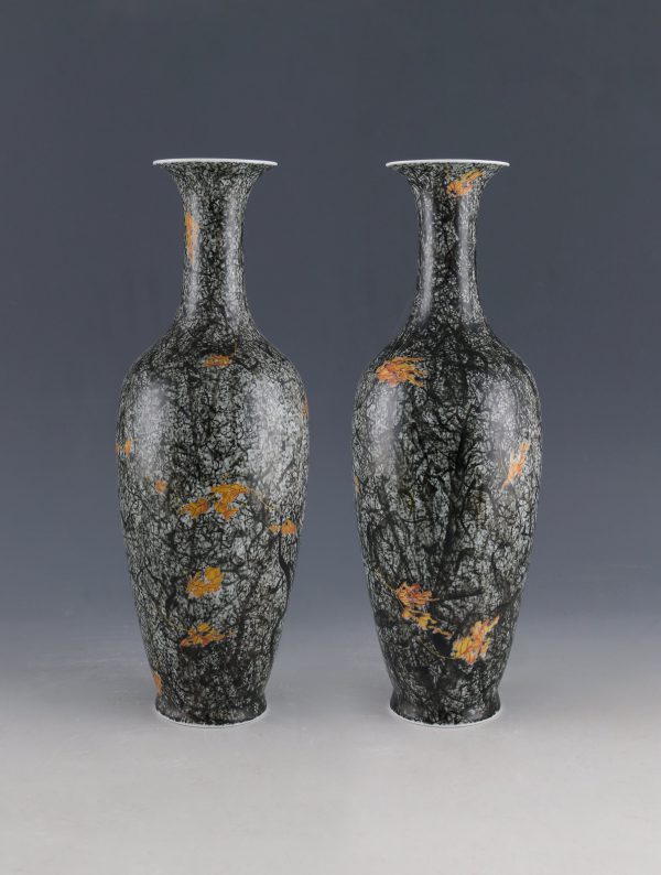 36 《维度2022-3》对瓶 - “Dimension 2022-3” Paired Vase