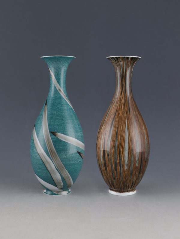 37 《维度2022-4》对瓶 - “Dimension 2022-4” Paired Vase