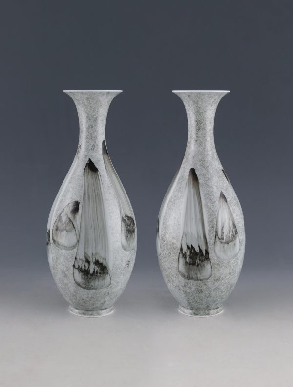 38《维度2022-5》对瓶 - “Dimension 2022-4” Paired Vase